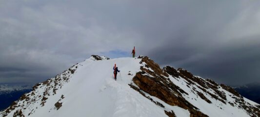 Verso la cima