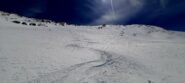 Neve invernale in alto