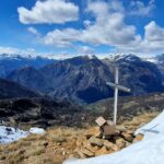 dal Monte Roux, il vallone di discesa in basso