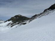 La vetta, gli sci si lasciano quando finisce la neve ;-)