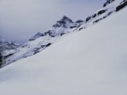 Pendio verso Les Tortes