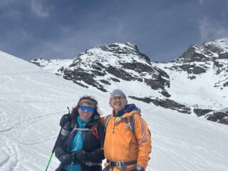 Lungo i bei pendii della discesa