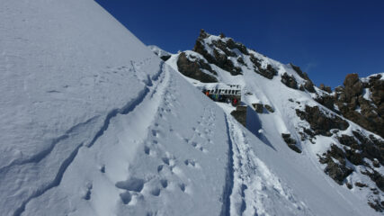 Arrivo alla casermetta