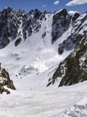 Il colle della Lausa dal passo di Vens