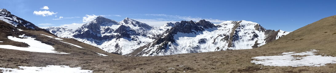 Panorama dalla Colla Rossa