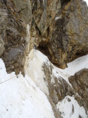 Sul traverso tra le due cascate (foto mgulliver)