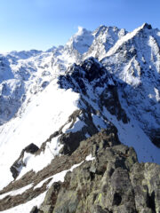 Vista verso sud dalla cima