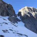 Alla base del canale di sx