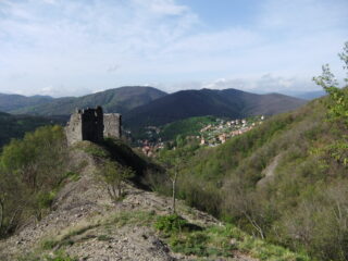 Salendo dal Castello Rosso