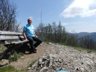 In cima al Monte Maggio