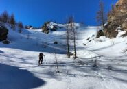 Quota 2150 poco prima della selletta 