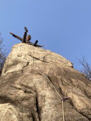 Sandro Zuc in cima a Panorama su Chiampano