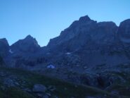 Monviso e Visolotto all'alba