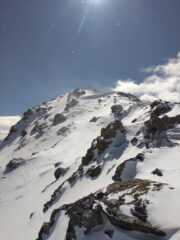 In vista della vetta