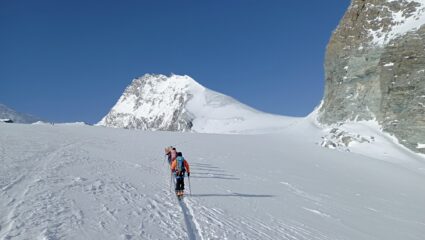 Verso l'Allalinpass