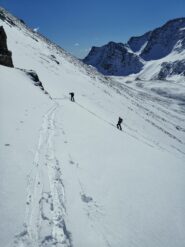 traverso molto duro e scivoloso prima del tratto finale