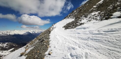 Gli ultimi 100m di salita, ad oggi