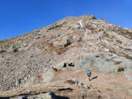 Il versante est della Torretta visto dal Toroj (o Turuj, 1810 m).