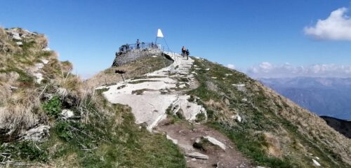 Ormai in vetta