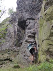 Fontanino - qualche prova su rocce dalla dubbia colorazione