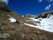 situazione a 2360 mt, un po' al riparo dal vento