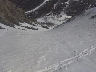 Parte bassa del Galassia salita in sci