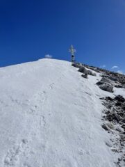 in vista della vetta