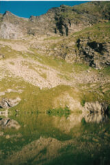 Acque del lago la mattina