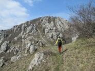 Monte delle Gettine (m.1183) con lo strappo finale
