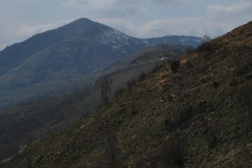 Monte Soglio e San Bernardo Mares visti al ritorno a La Bassa 