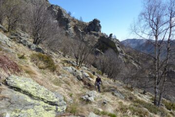 Tratto facile sotto i torrioni