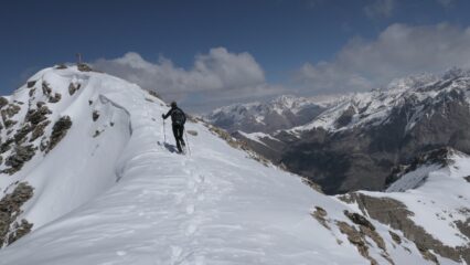 Verso la cima