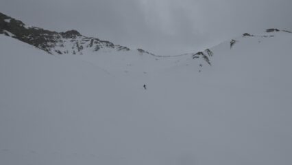 Discesa nel vallon de Grand Clausis