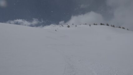 Il meteo prevedeva sole , nuvole , neve . . . azzeccato