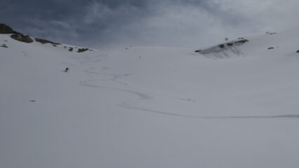 Curve verso il Lac du Crachet