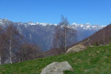 Bei panorami sulle cime valdostane