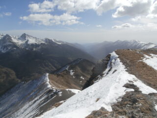 dorsale vista dalla cima
