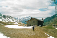 Arrivo al Rifugio dal colle