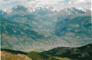Aosta dai pressi della Pierre