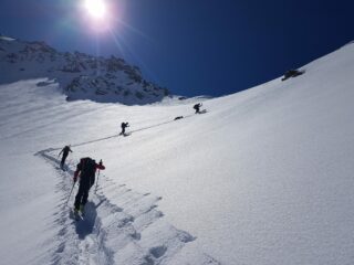 Poco prima del Colle del Pelvo
