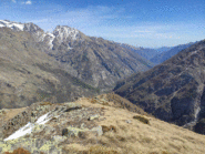 Cresta sud della Merola percorsa in discesa. 