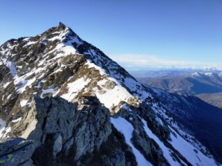 Cresta Nord di Punta Rama dal Passo Savenco.