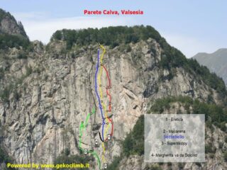 aggiunto in blu il tracciato indicativo di settebello