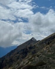 Cresta che porta dalla becca d'Aver a cima Longhede