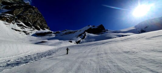Colle del Breuil a sx e del Furggen a dx