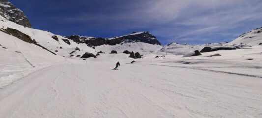 Oggi meno male che sotto ci sono le piste battute!