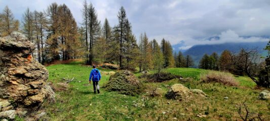 Torna un po di sole Mella parte finale della discesa 