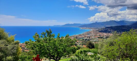 Splendida vista sulla vicina costa