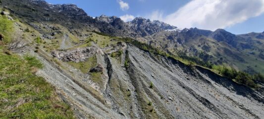 l'imponente erosione della Gran Gorgia