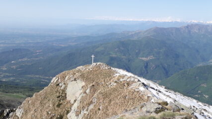 croce Quinzeina ..inizio della traversata..